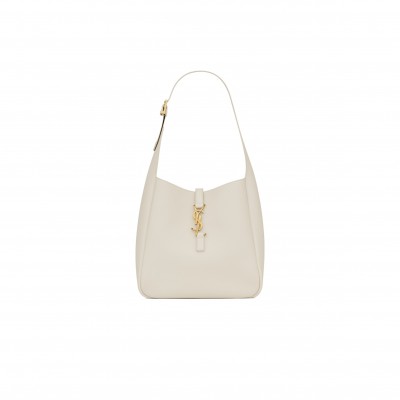YSL LE 5 À 7 SUPPLE SMALL IN GRAINED LEATHER 713938AAAUQ9207 (23*22*8cm)